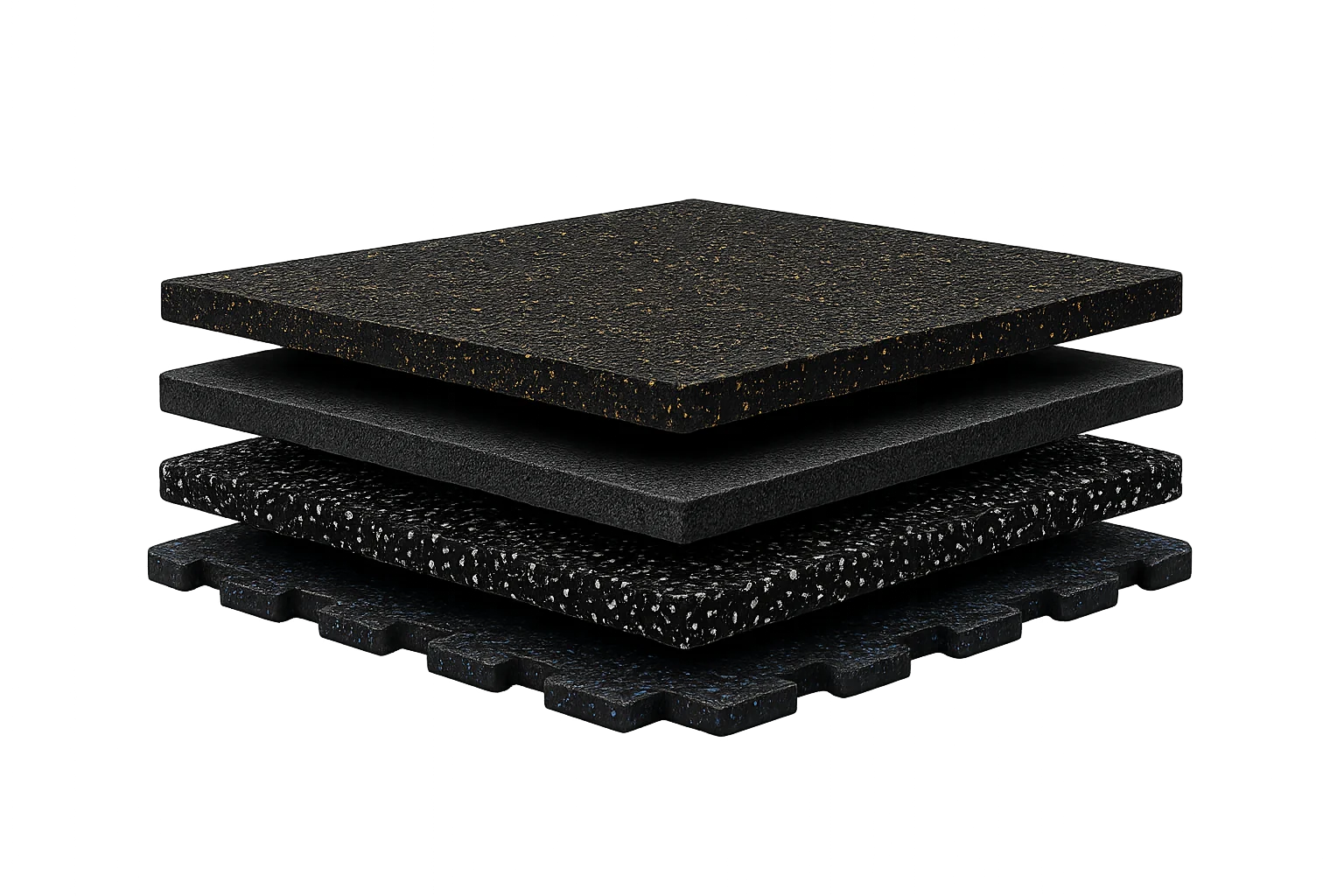 Layered engineered flooring system